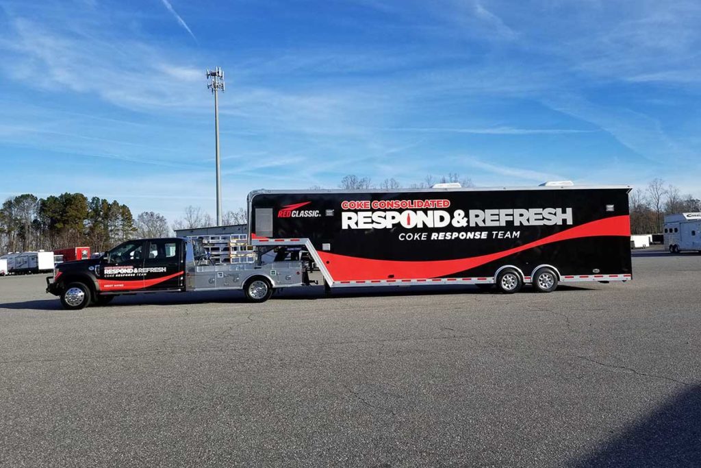 Coke Emergency Response Trailer