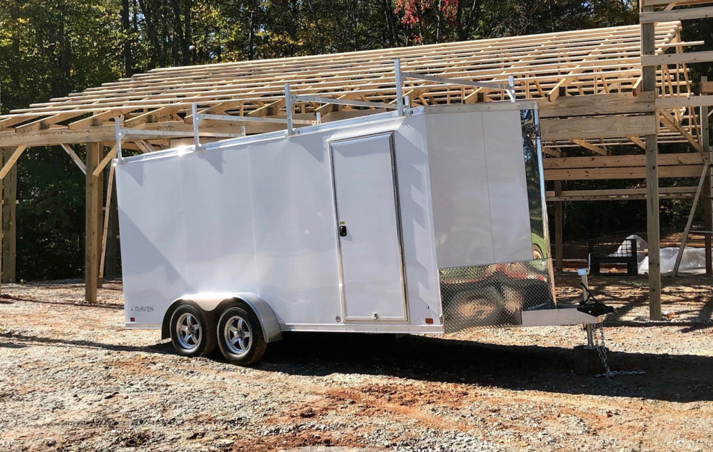 An ATC Trailer that is built for loading smaller cargo.