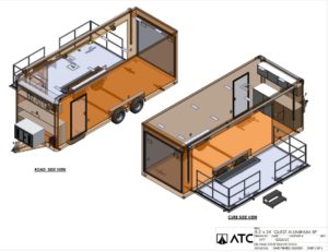 ATC Mobile Stage Trailer