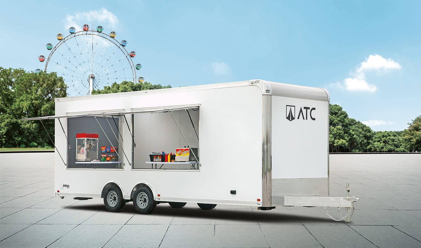 ATC vending trailer for food