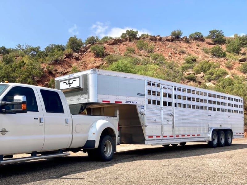 ruff neck livestock trailer