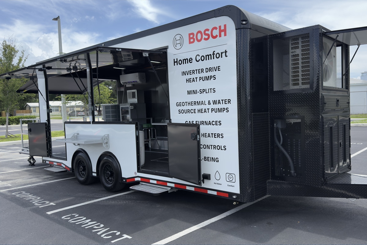 Bosch Vending/Display/Training Trailer
