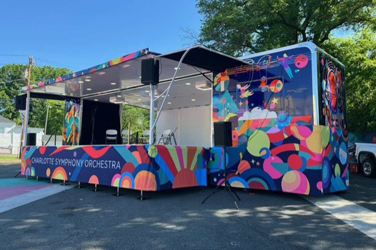 Charlotte Symphony Stage Trailer