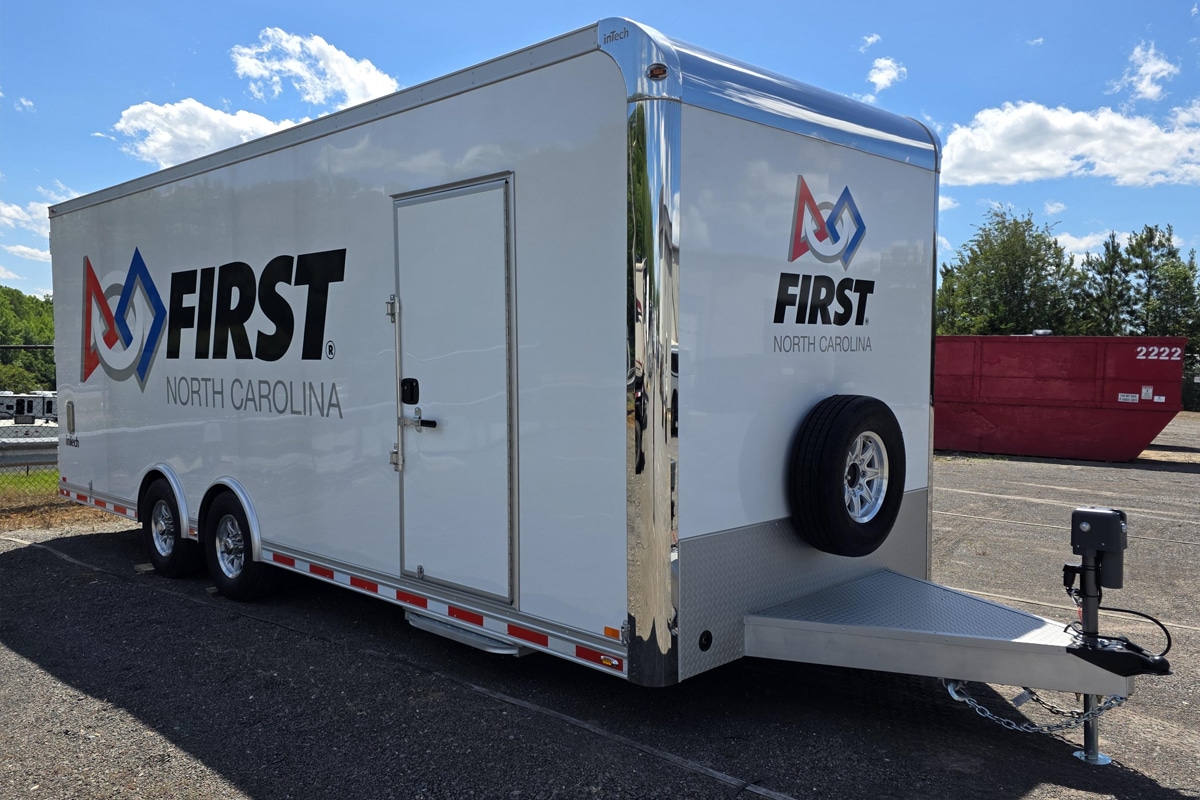 First NC Advanced Manufacturing Training Lab Trailer