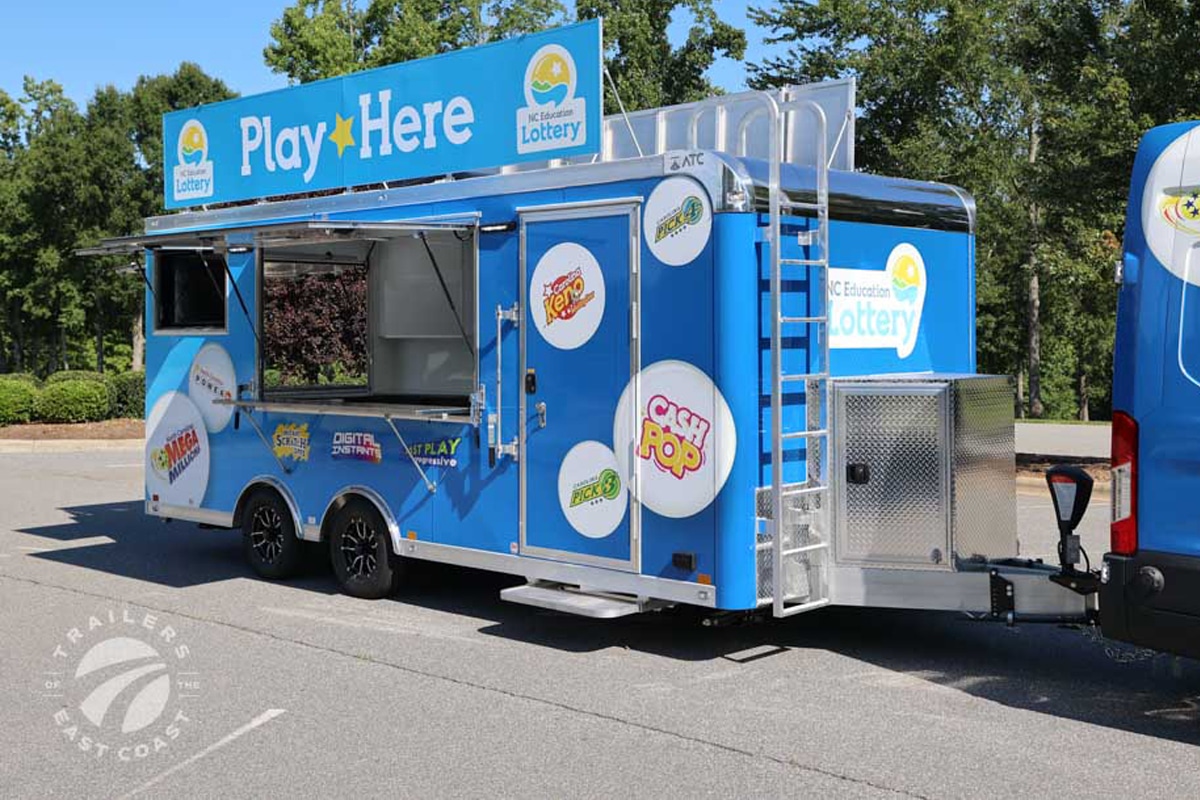 NC Education Lottery Vending Trailer
