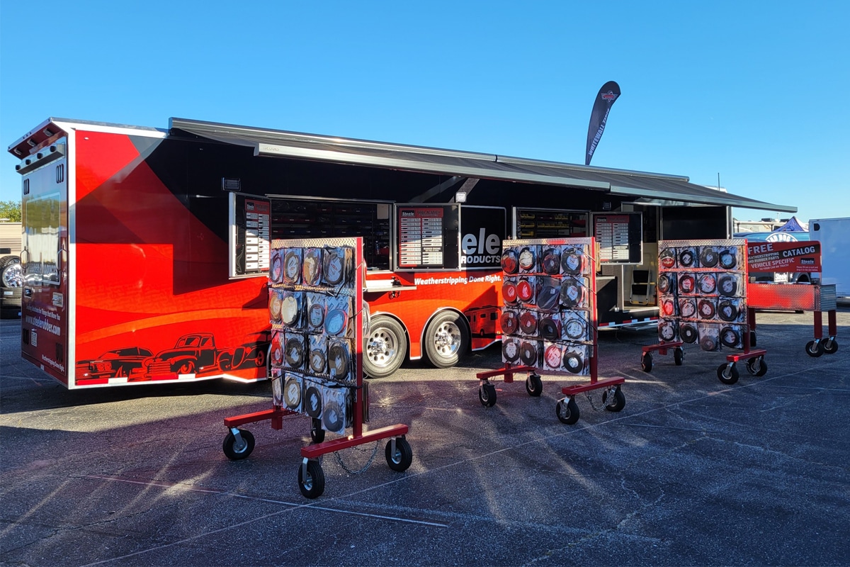 Steele Rubber Products Vending Trailer