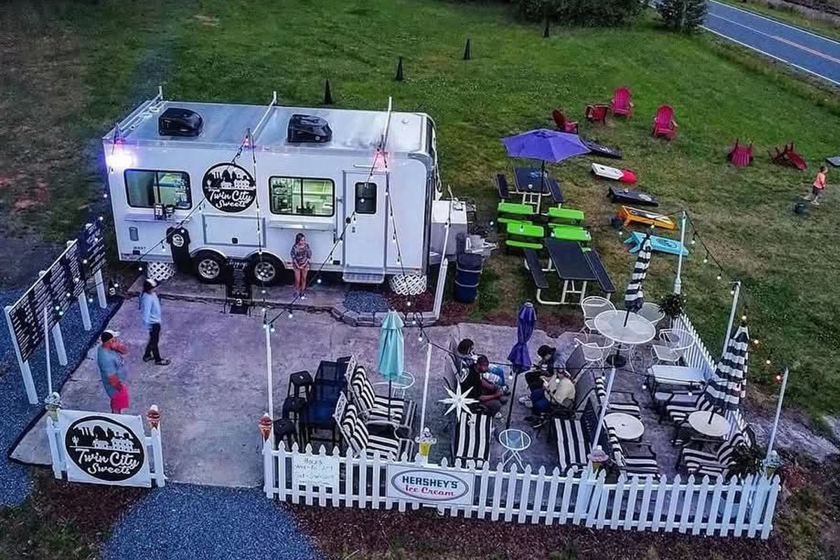 Ice Cream Vending Trailer