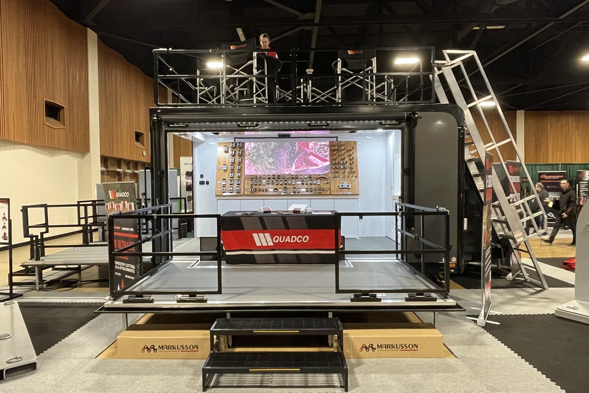 Quadco Stage Display Trailer