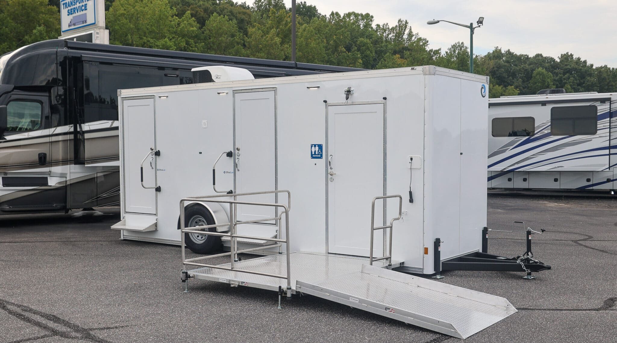 UltraLav ADA +4 Suite Bathroom Trailer
